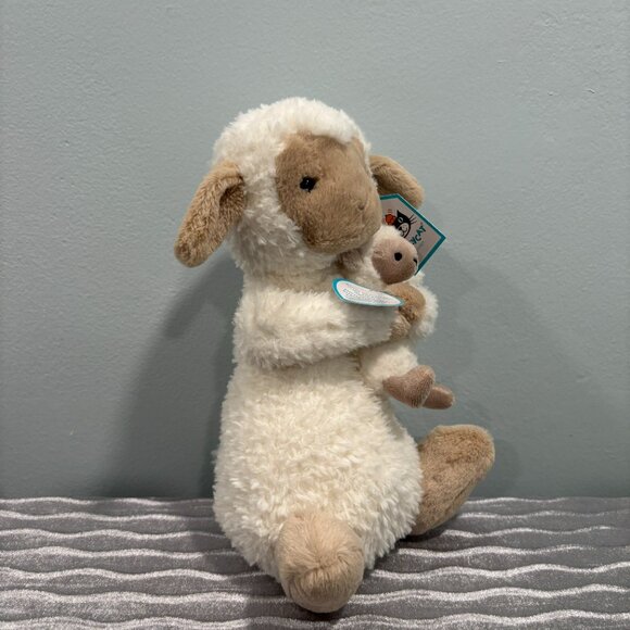 RARE Jellycat Huddles Sheep BNWT - Picture 5 of 6